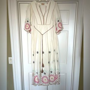Scotch and Soda “Broderie” maxi dress, size 8